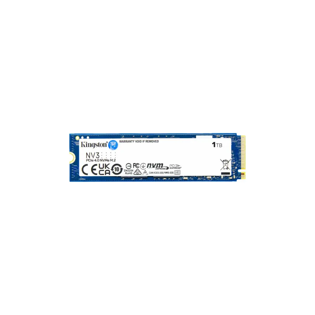 SSD M.2 2280 1TB Kingston NVME PCIE SNV3S/1000G
