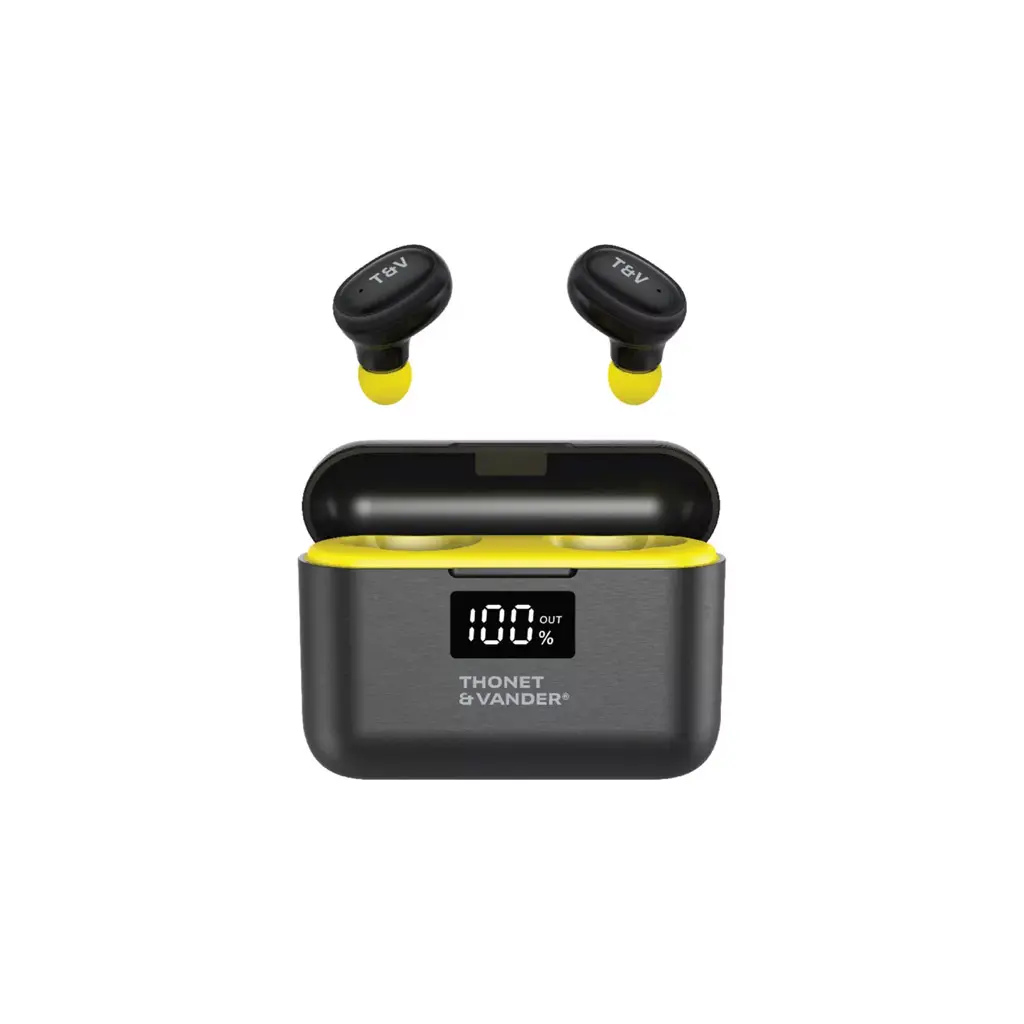 Audifono Bluetooth THONET & VANDER Bohne Topp Negro HK096-03644