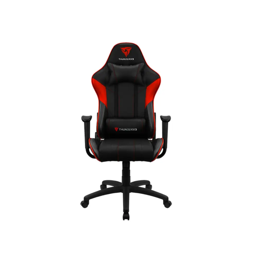 Silla Gamer AEROCOOL THUNDERX3 EC3-BLACK-RED(STEEL BASE) TEGC-2027101.R7