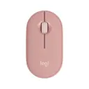 Mouse Bluetooth Logitech PEBBLE M350S Rosado 910-007048