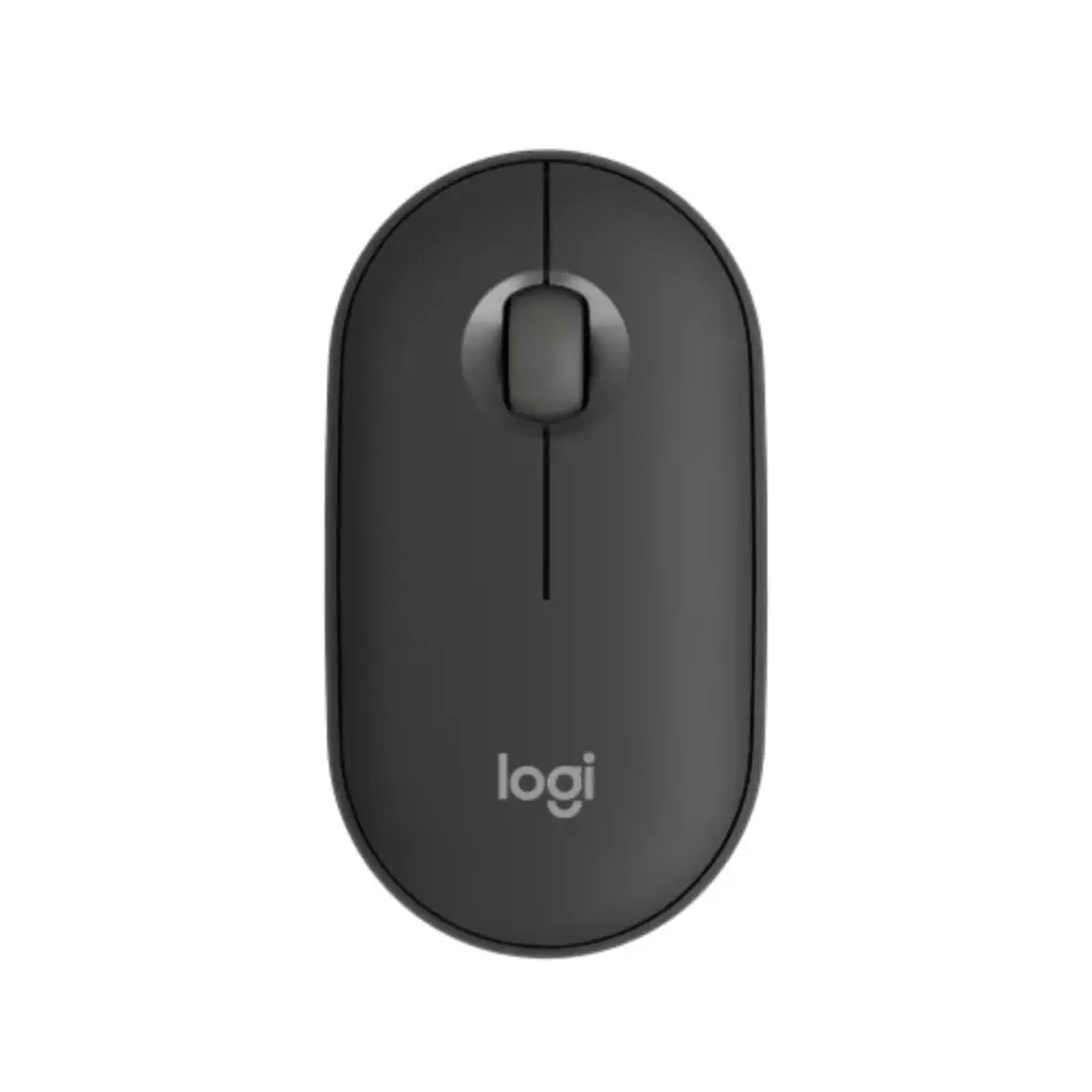 Mouse Inalambrico/Bluetooth Logitech PEBBLE M350S Negro 910-007049