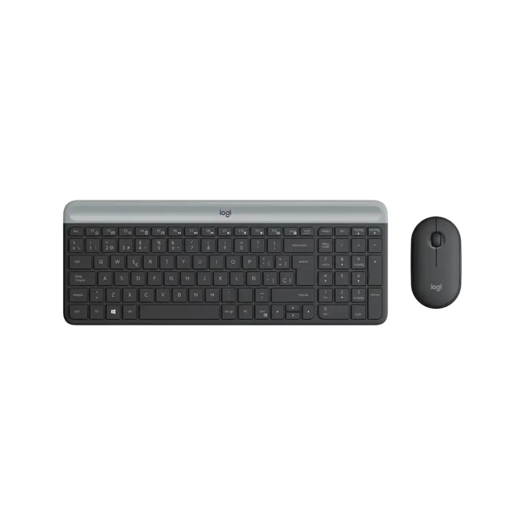 Kit de Teclado y Mouse Inalambrico Logitech MK470 Grafito 920-009437