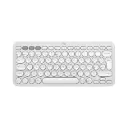 Teclado Inalambrico Bluetooth Logitech Pebble KEYS 2 70% Membrana K380S Blanco 920-011784 Español