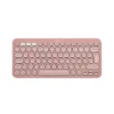 Teclado Inalambrico Bluetooth Logitech Pebble  KEYS 2  70% Membrana K380S Rosado 920-011785 Español