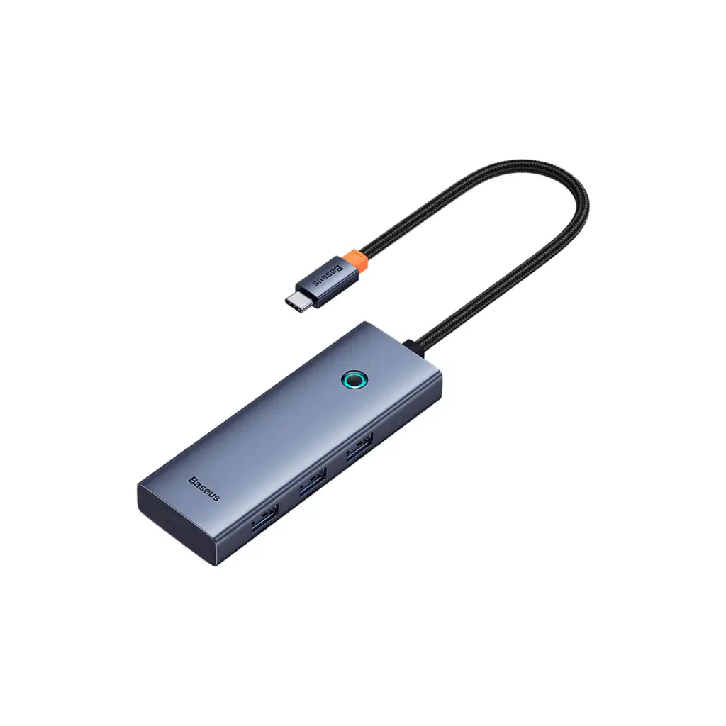 Adaptador USB-C a 3xUSB 3.0/HDMI/PD/TF/SD 7 in 1 Baseus B00052803811-00