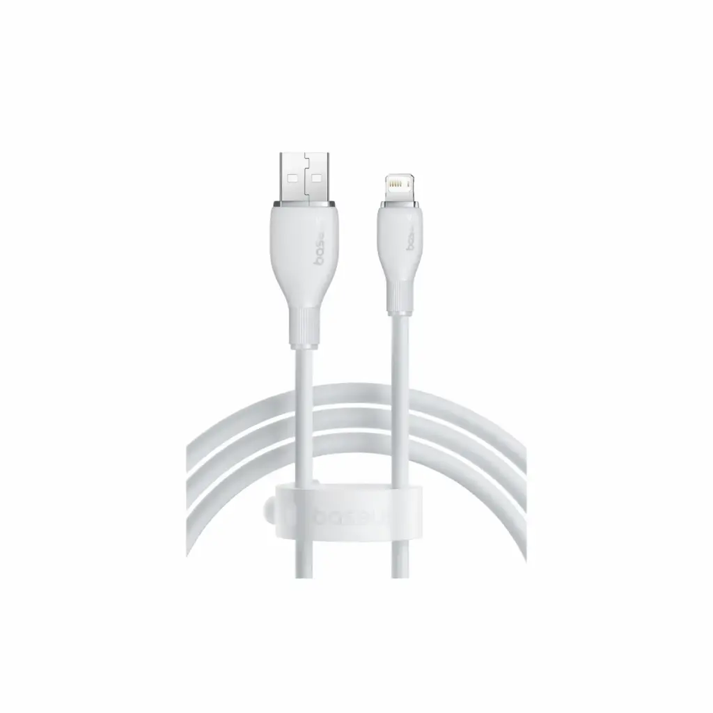 Cable USB a Lightning Baseus Pudding Series Fast Charging P10355700221-B2 2m Blanco