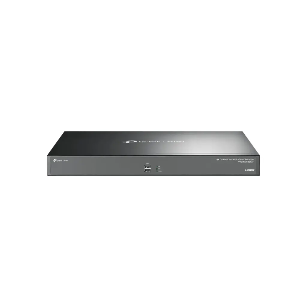NVR TPLINK VIGI NVR4064H 64 CANALES H.265 NO POE 4 SATA