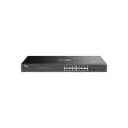 Switch de 16 Puertos Gigabit POE + 2 SFP TPLINK OMADA JetStream TL-SG2218P Rackeable POE 150W