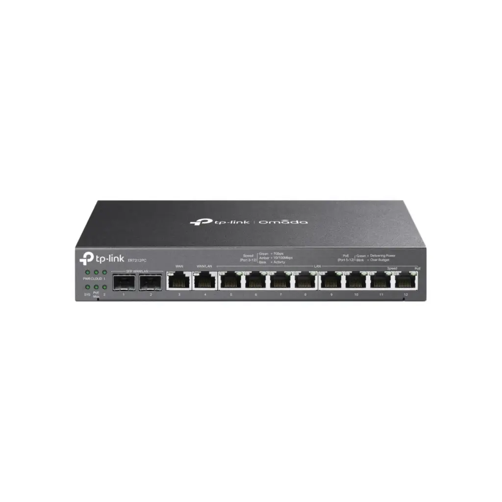 Router VPN TPLINK ER7212PC OMADA 3 in 1 POE
