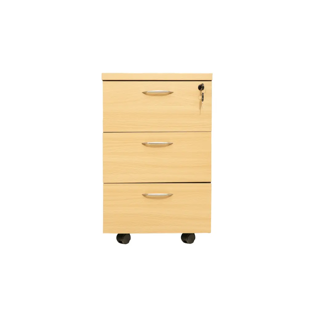Gavetero Bruno BR-P04 400 x 400 x 640MM Beige / Gris