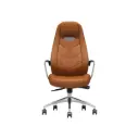 Silla Ejecutiva Cuero 1612A Cafe