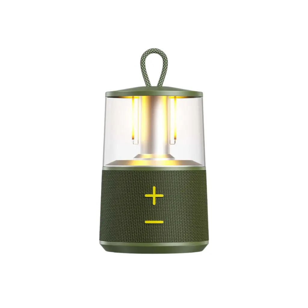 Parlante Bluetooth + Lampara Wekome Beluga D21 Verde 6941027651148