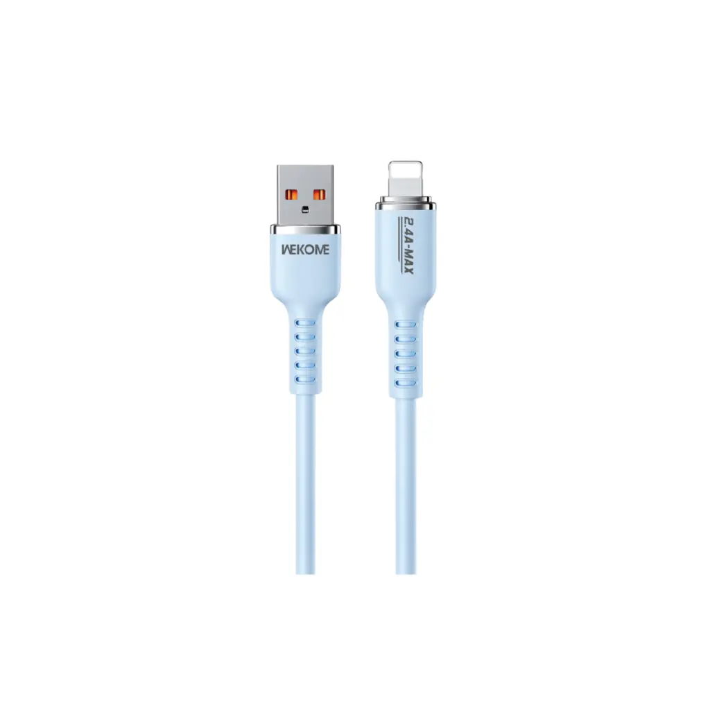 Cable USB a Lightning Wekome WDC-09i 2.4A Azul