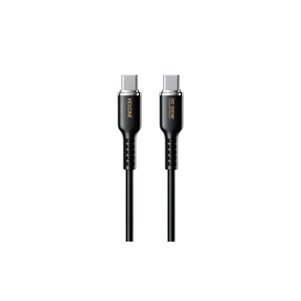 Cable USB-C a USB-C Wekome WDC-11 100W Negro
