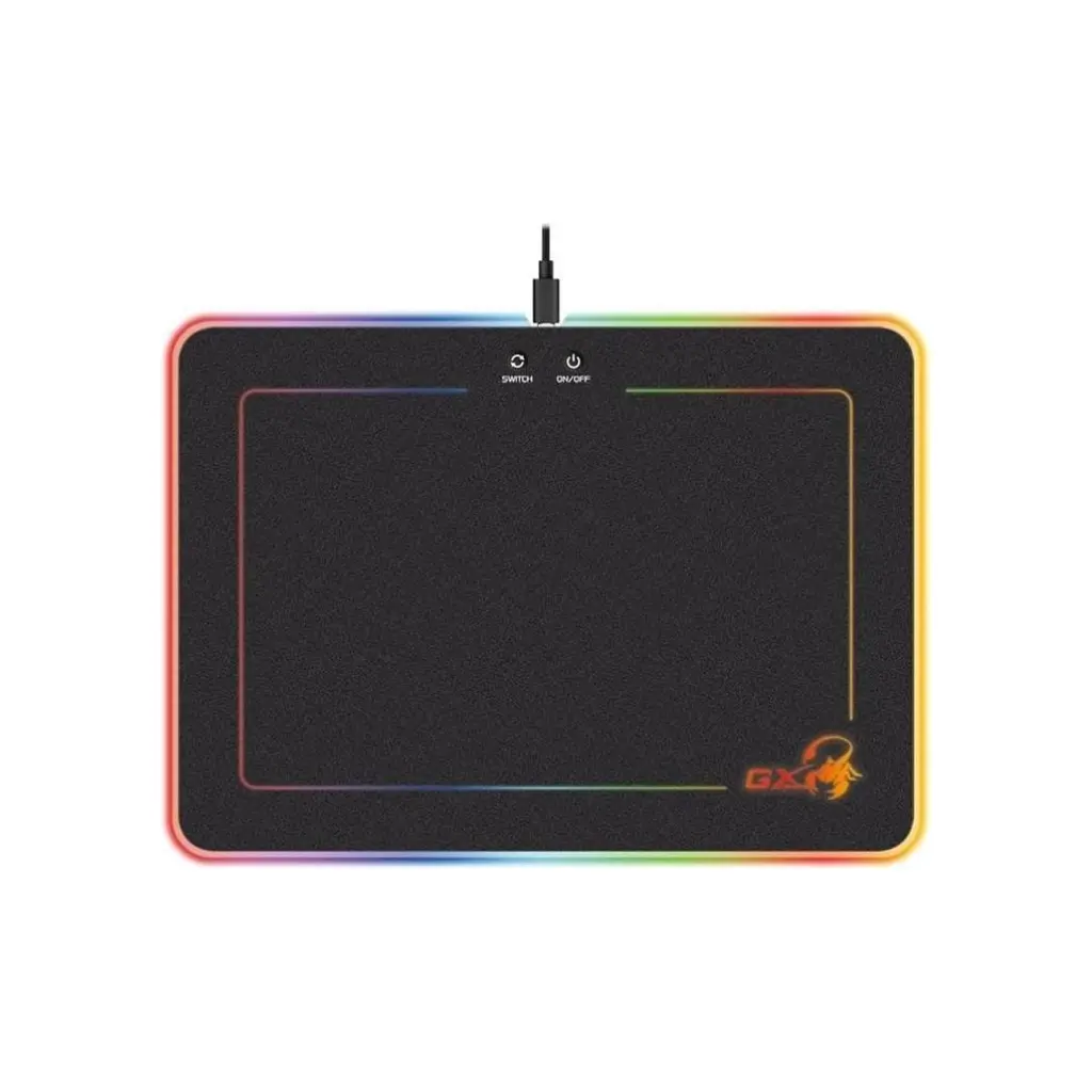 Mousepad Genuis GX-PAD 600H RGB Negro 31250006400