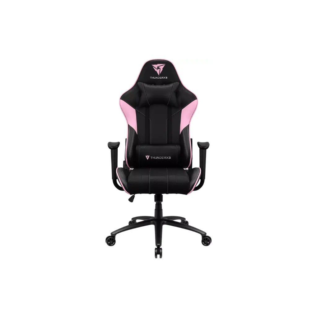 Silla Gamer AEROCOOL THUNDERX3 EC3-BABY PINK (STEEL BASE) TEGC-2027101.A2
