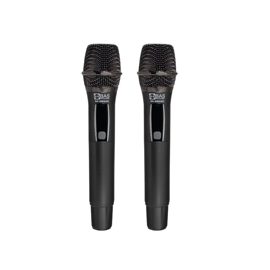 Microfono Inalambrico Bruno BR-WM4403 2 Unidades