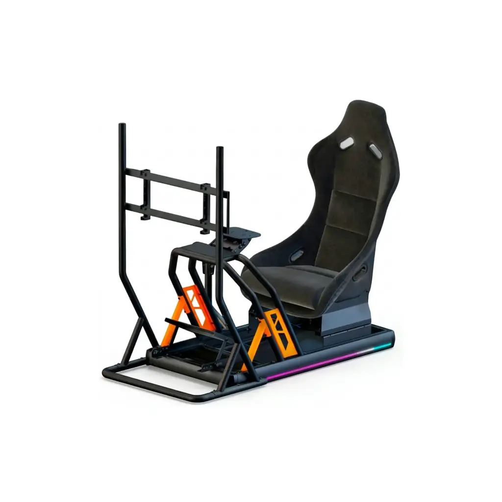 Simulador de Carreras + Bracket de Tv para Simulador de Carrera LRS08-BS02-KP01