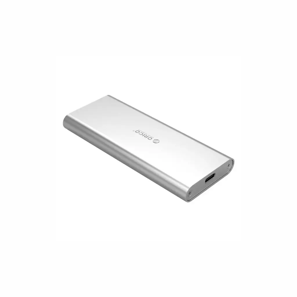 Caja M.2 Sata SSD USB-C Orico M2G-C3-SV NO COMPATIBLE CON NVME Silver