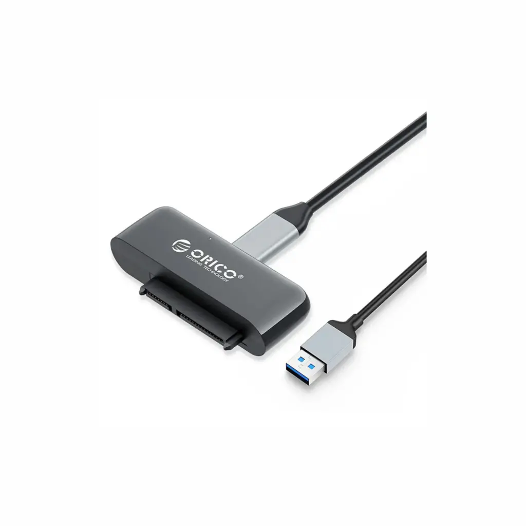 Adaptador USB 3.0 a SATA 2.5/3.5 Orico UTS3-3AB-03-BK-BP Negro