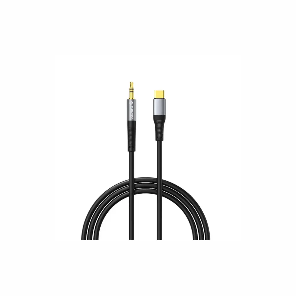 Cable de Audio USB-C. a 3.5mm 0.5mt Orico AXC-05-BL-BP