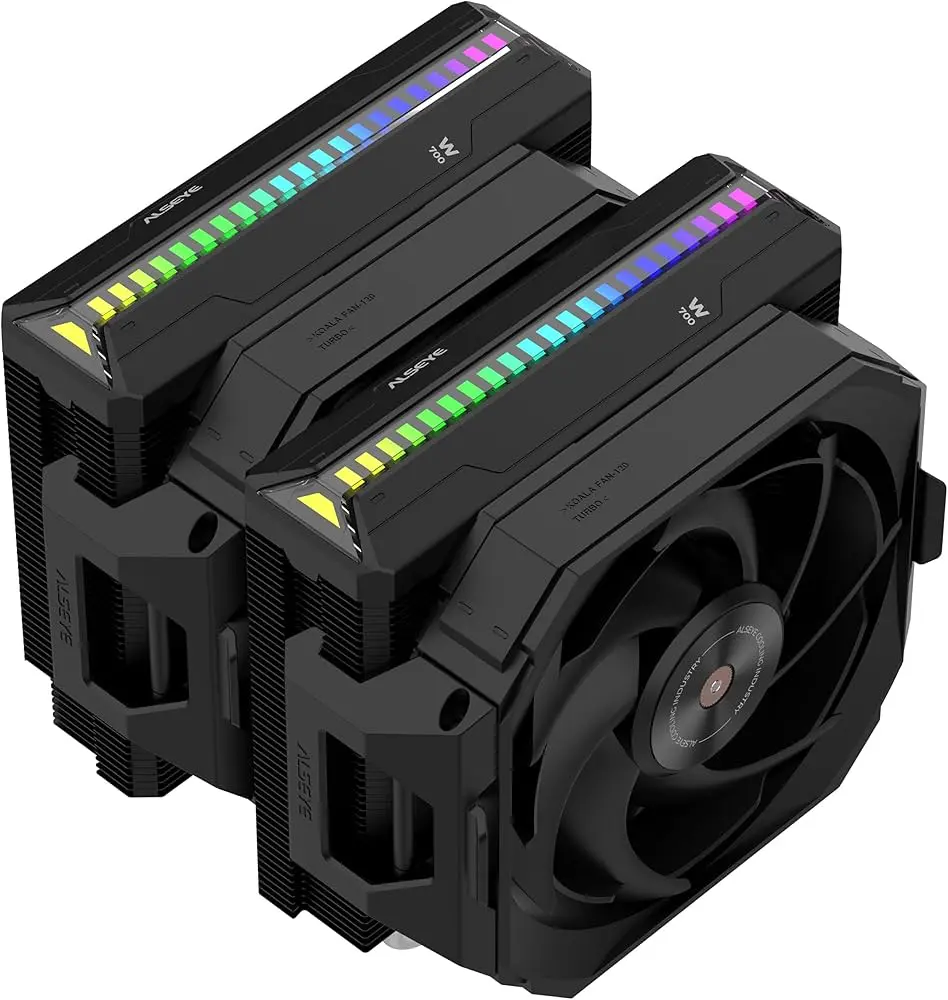 Ventiladora PC Alseye Star Warriors W700 PRO RGB Negro