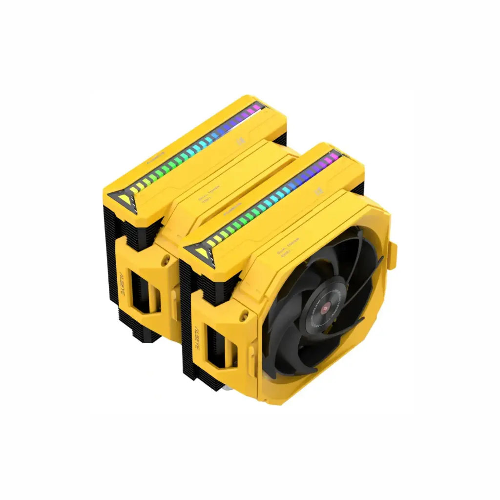 Ventiladora PC Alseye Star Warriors W700 PRO RGB Amarillo
