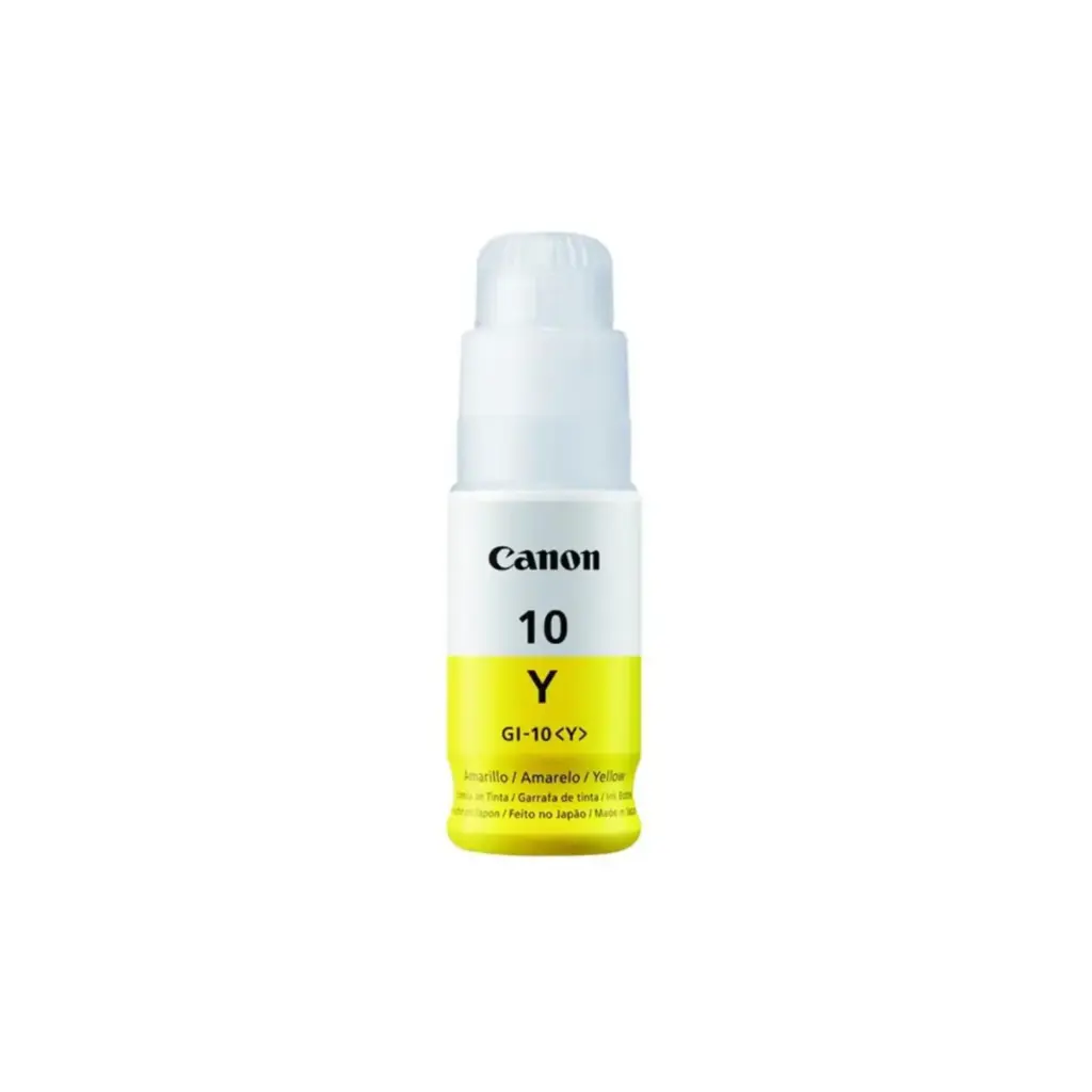 Bote de Tinta Original Canon GI-10Y Amarillo