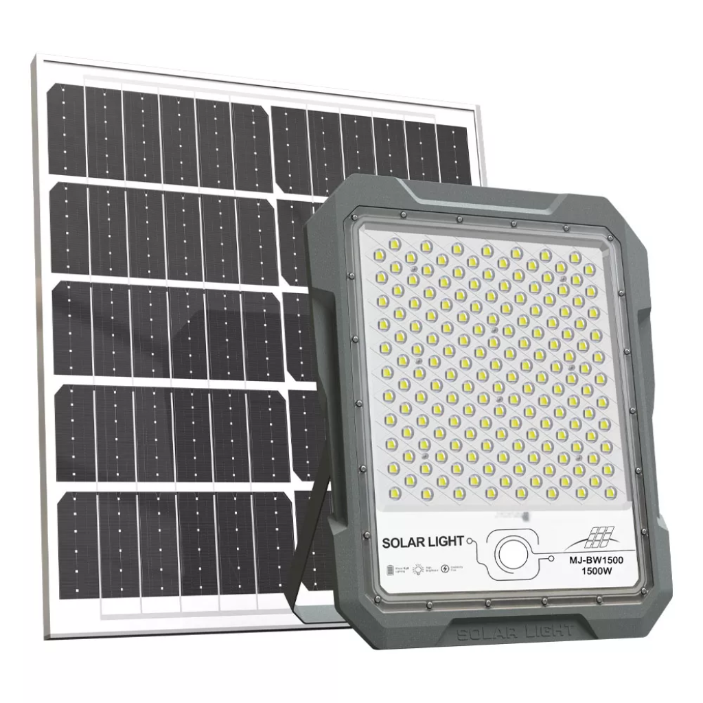 S/Lampara Solar LED Solar Flood 1500W MJ-BW1500 Con Soporte