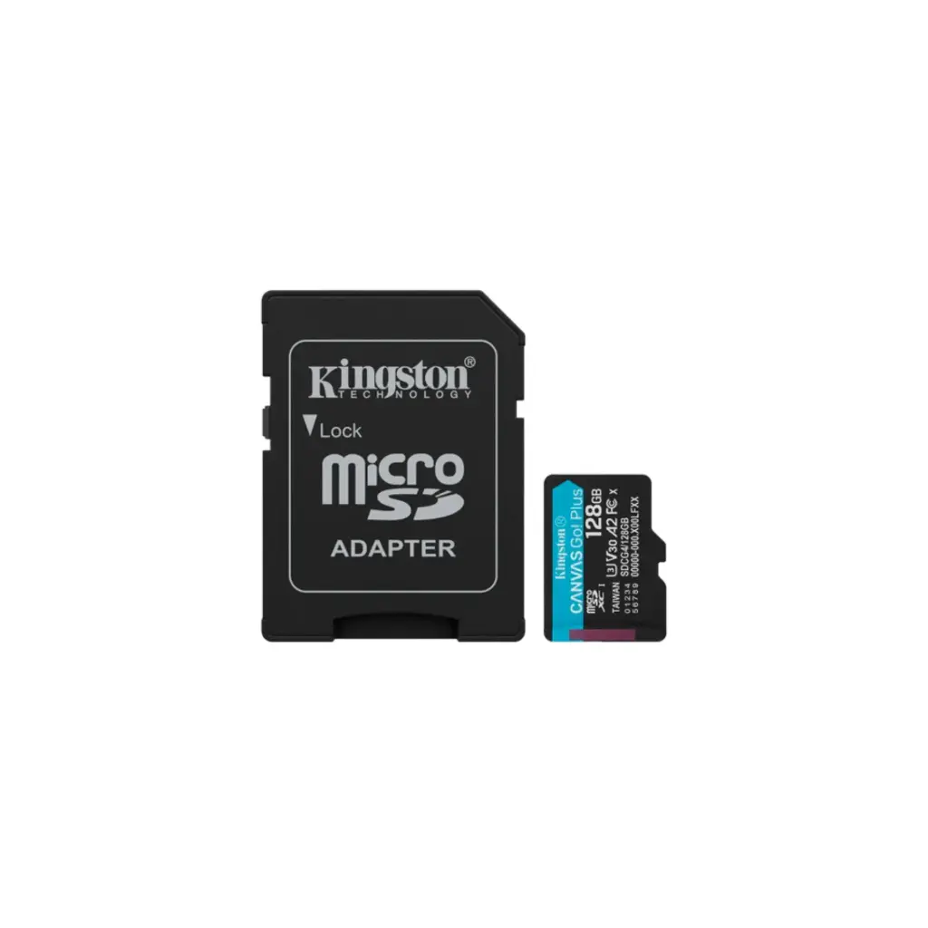 Memoria Micro SD 128GB Kingston Canvas Go Clase 10 SDCG4/128GB