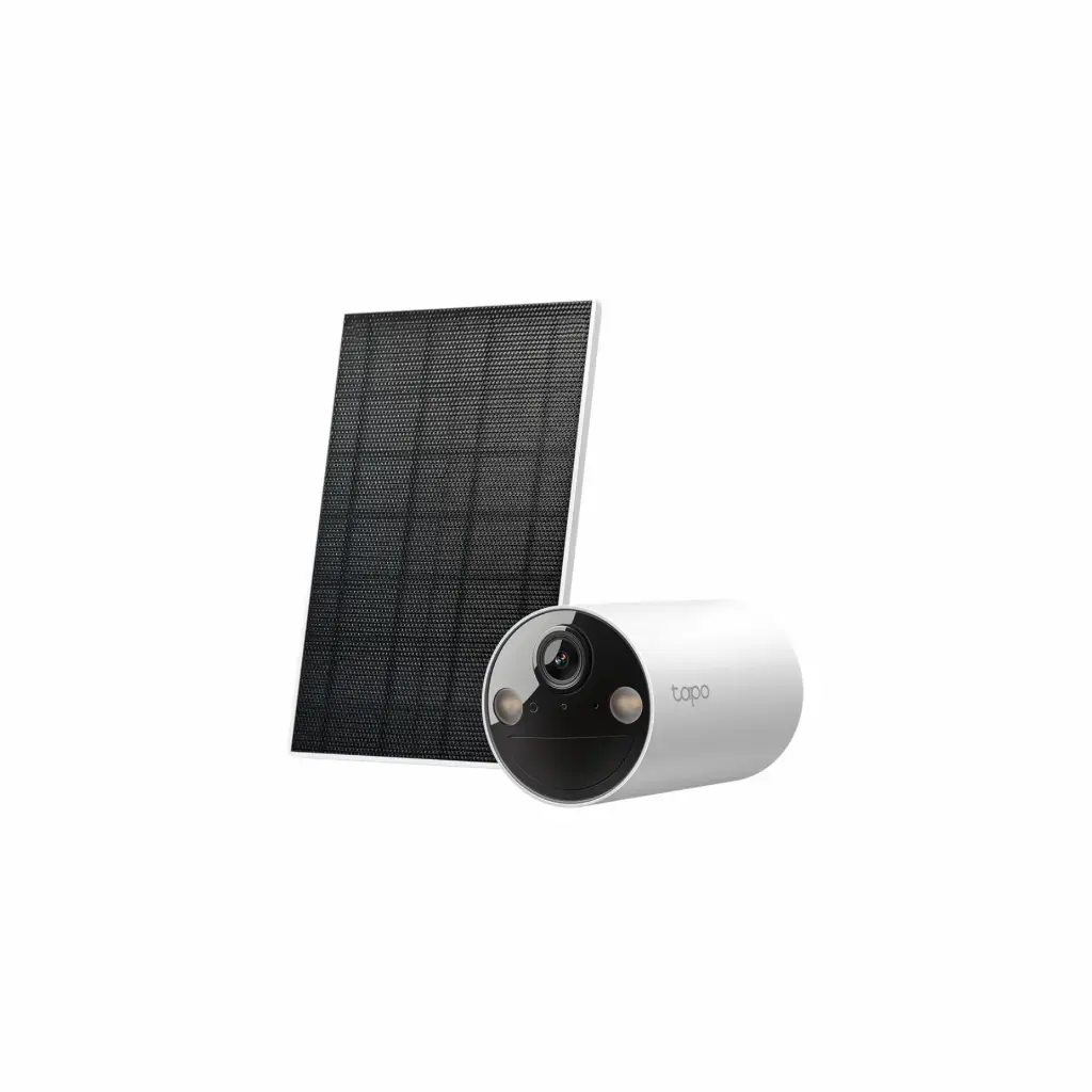 Camara de Vigilancia Inalambrica TPLINK Tapo C402 Kit + Panel Solar