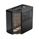 Case P/Computadora APNX V1-W-BK-V1 MID Tower Sin Fuente Negro/Madera