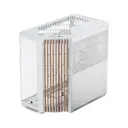 Case P/Computadora APNX V1-W-WT-V1 MID Tower Sin Fuente Blanco/Madera - ULTIMA PIEZA  