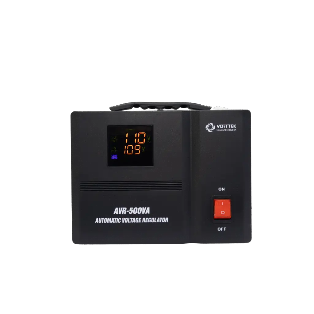 Regulador de Voltaje Vorttek 500VA AVR-500VA 110Volts 460Watts 60HZ 