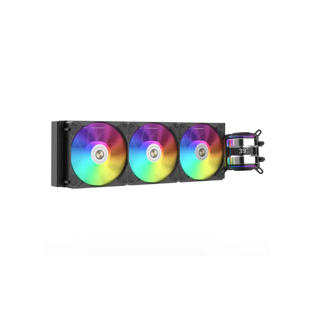 Sistema de Enfriamiento Liquido PC ALSEYE i360 SE 3Fan RGB Negro 