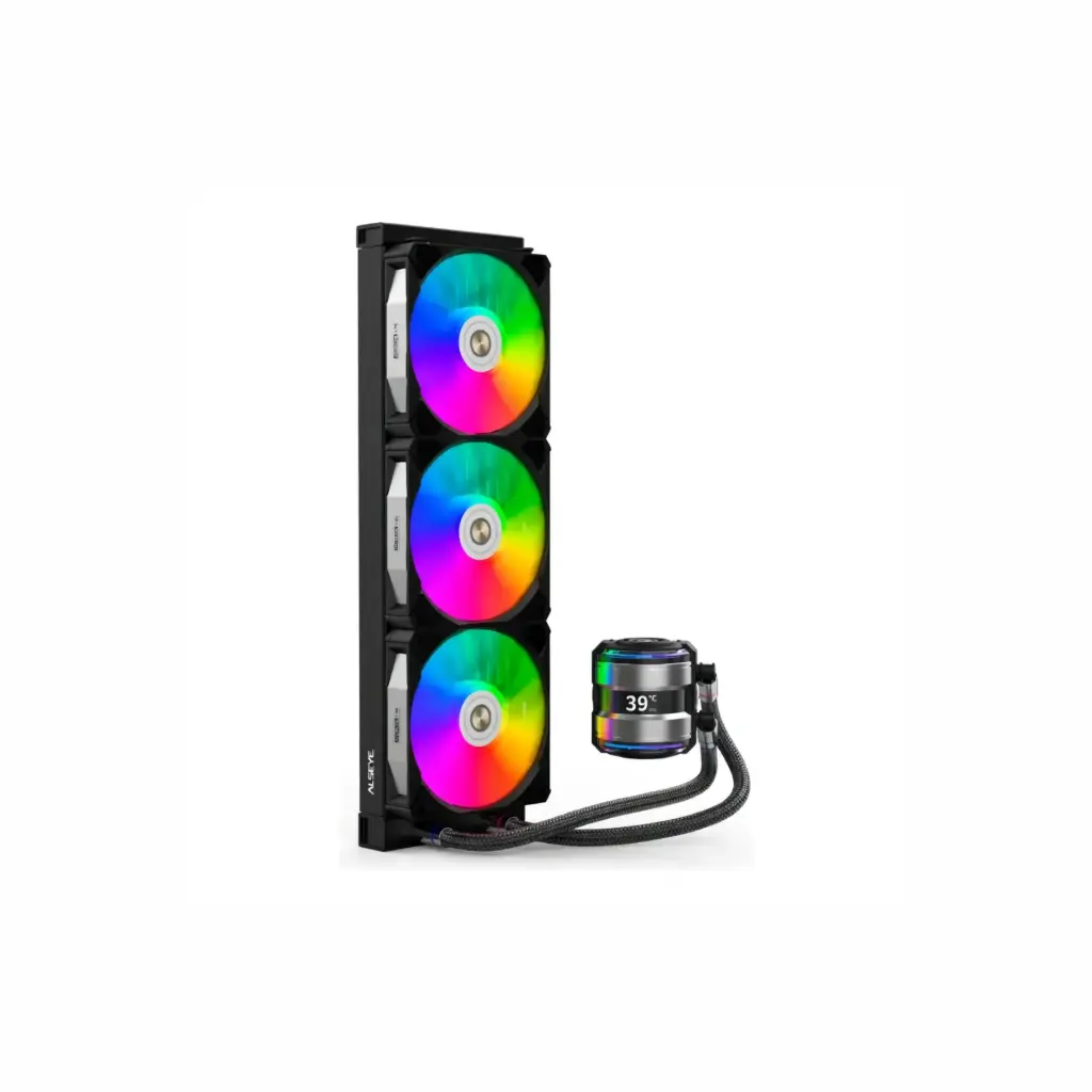 Sistema de Enfriamiento Liquido PC ALSEYE i360 SE 3Fan RGB Negro 