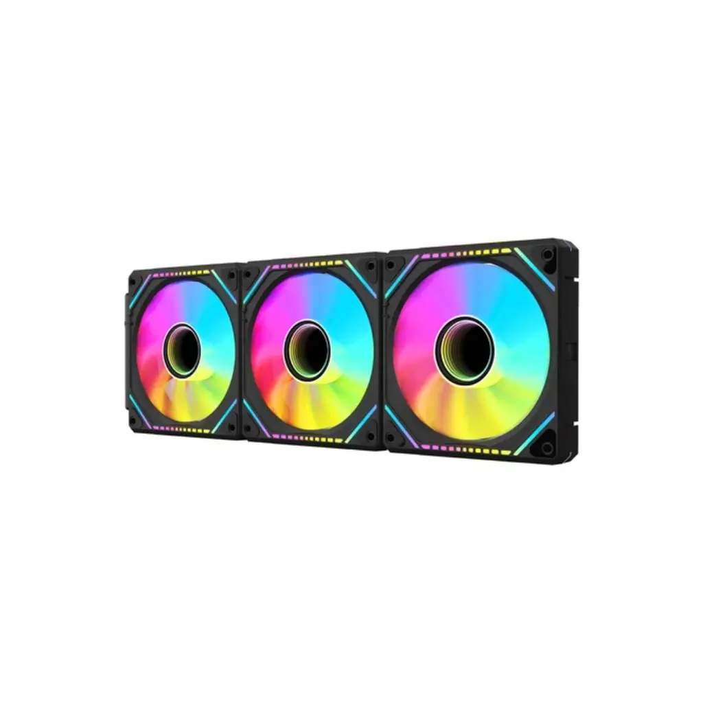 Kit de Ventiladora Case 120mm ALSEYE MIRROR PRO MAX-B Negro