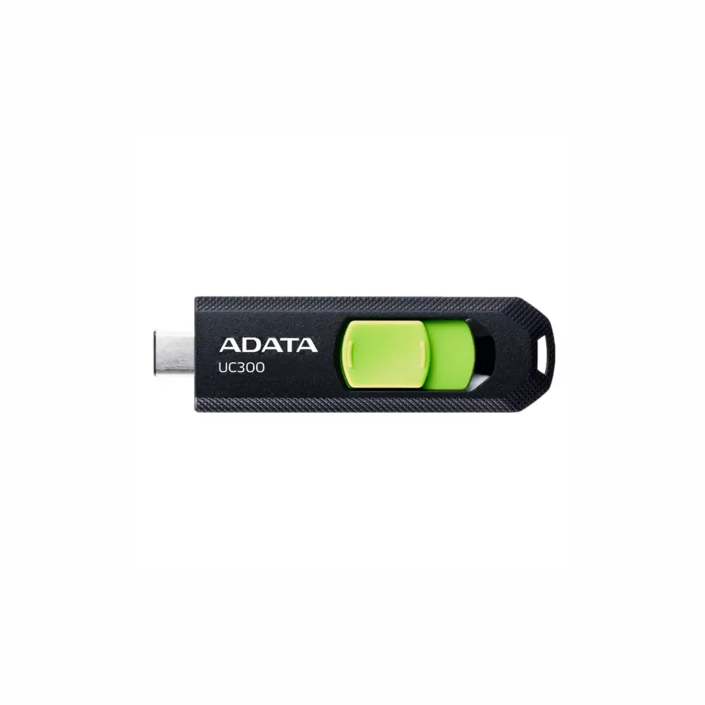 Memoria USB-C 128GB 3.2 Adata ACHO-UC300-128G-RBK/GN Negro/Verde
