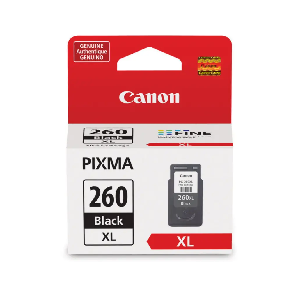 Cartucho Original Canon PG-260XL Negro N/D