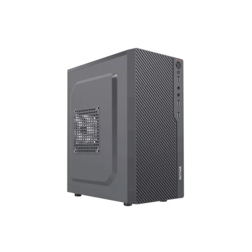 Case P/Computadora Nova CM04KTRA002C Con Fuente Poder Negro
