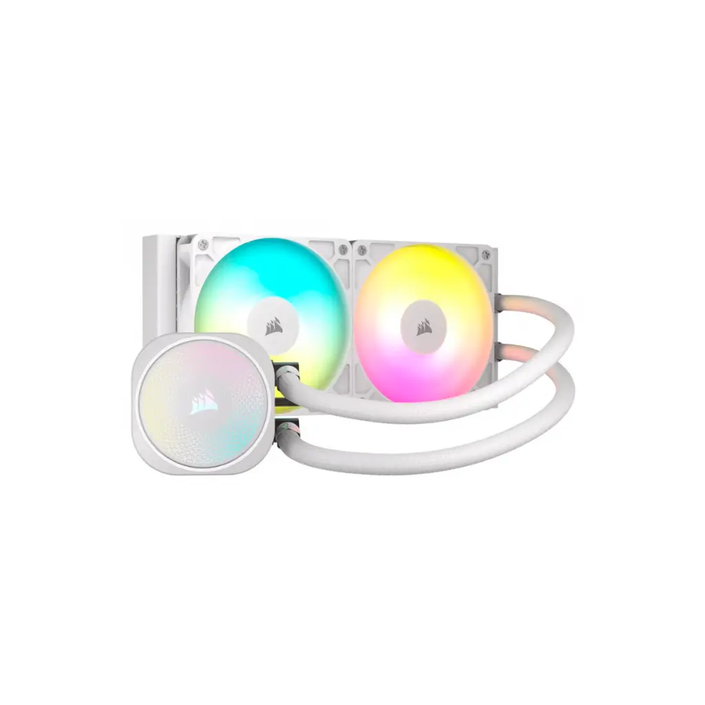 Sistema de Enfriamiento Liquido Corsair NAUTILUS 240 RS ARGB CW-9060094-WW Blanco
