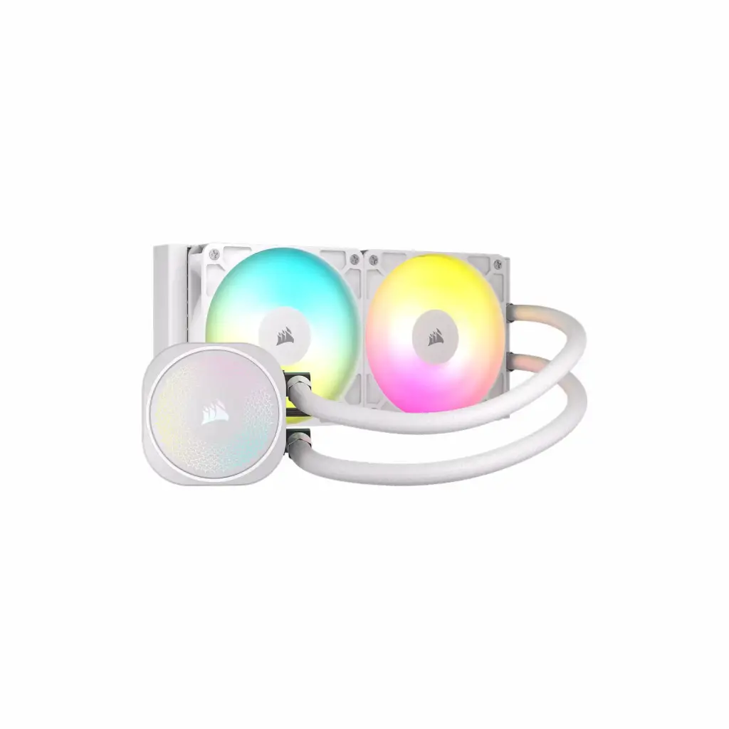 Sistema de Enfriamiento Liquido Corsair NAUTILUS 240 RS ARGB CW-9060094-WW Blanco