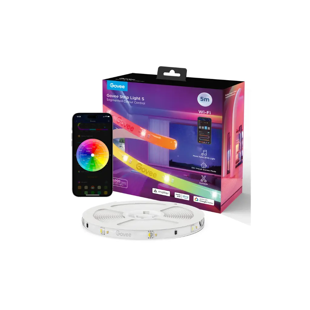 CABLE DE LUCES GOVEE Basic Wifi + Bluetooth 5 Metros H612A