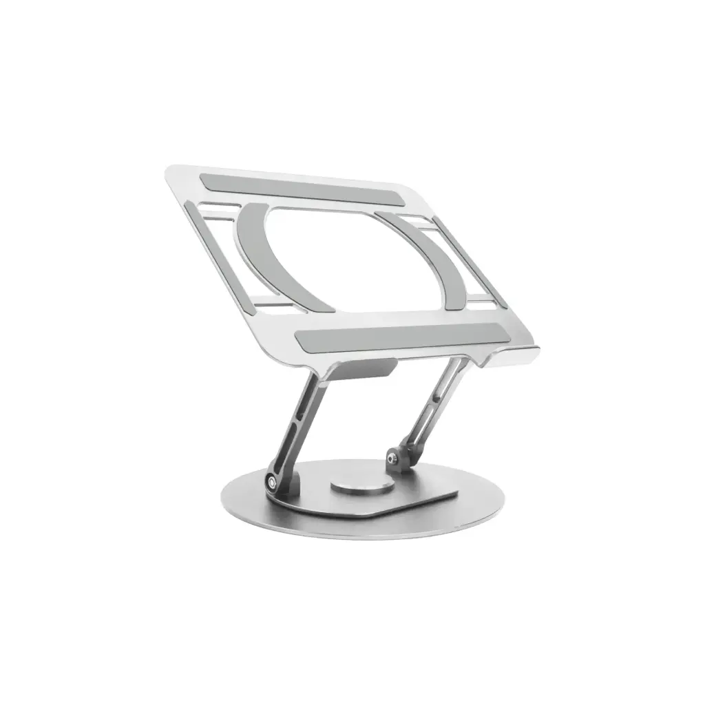 Stand para Computadora Aluminio Rotacion 360 Silver