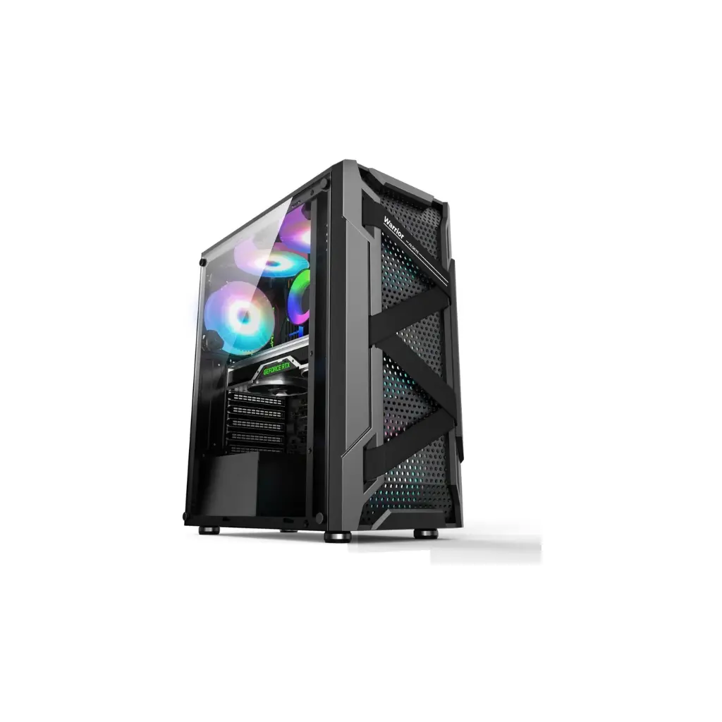 Case P/Computadora Alseye Warrior AS.07.0002 Negro