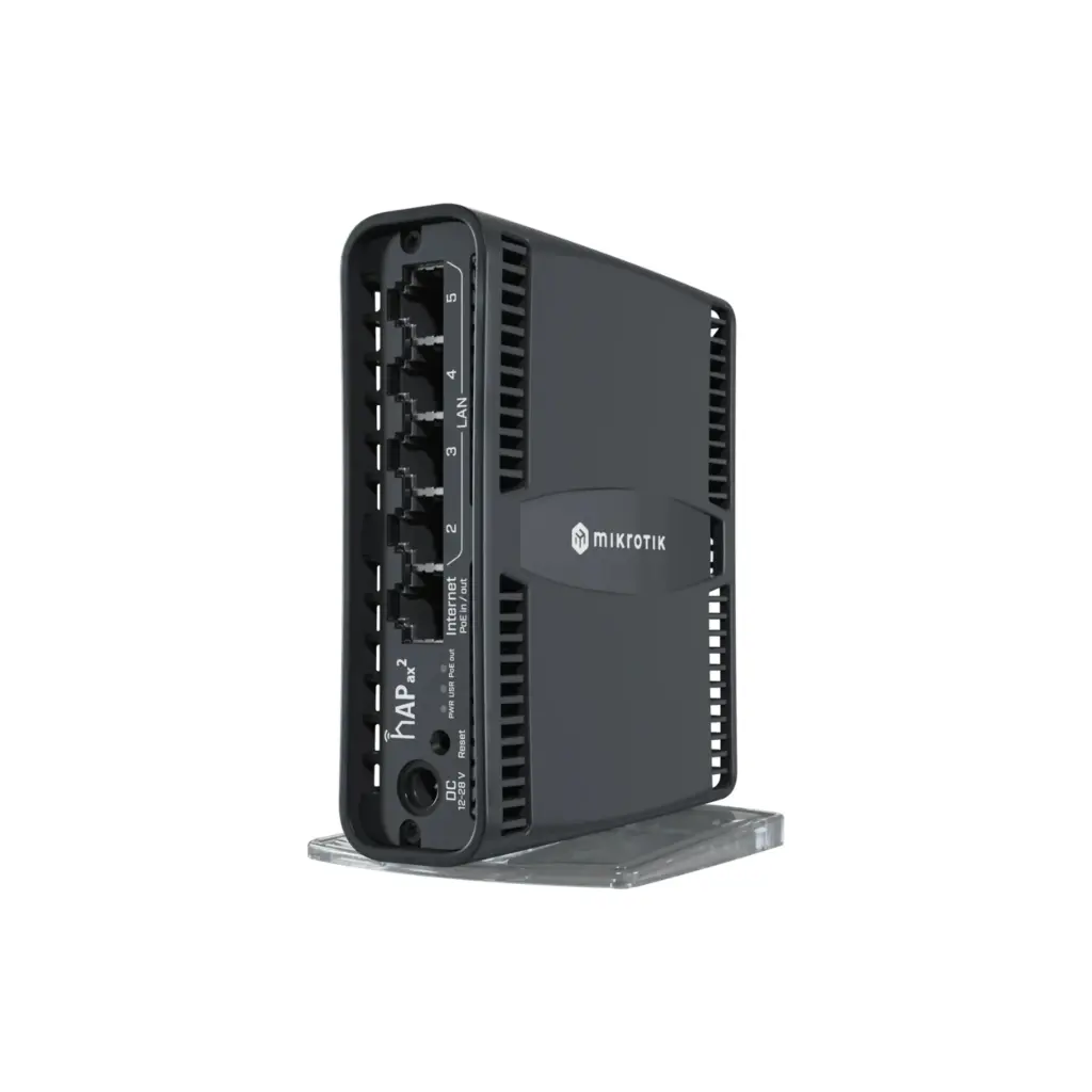 Router Mikrotik hAP ax2 Wi-Fi6 5 puertos Gigabit C52iG-5HaxD2HaxD-TC