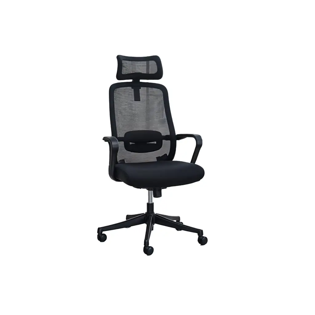 Silla para Oficina Semi Ejecutiva A-202 Negro