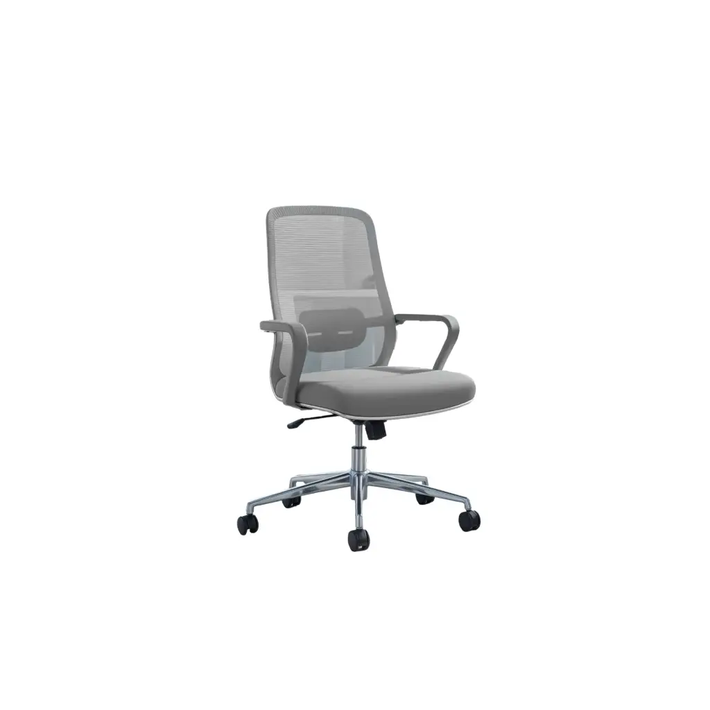 Silla para Oficina Semi Ejecutiva B-202 Gris