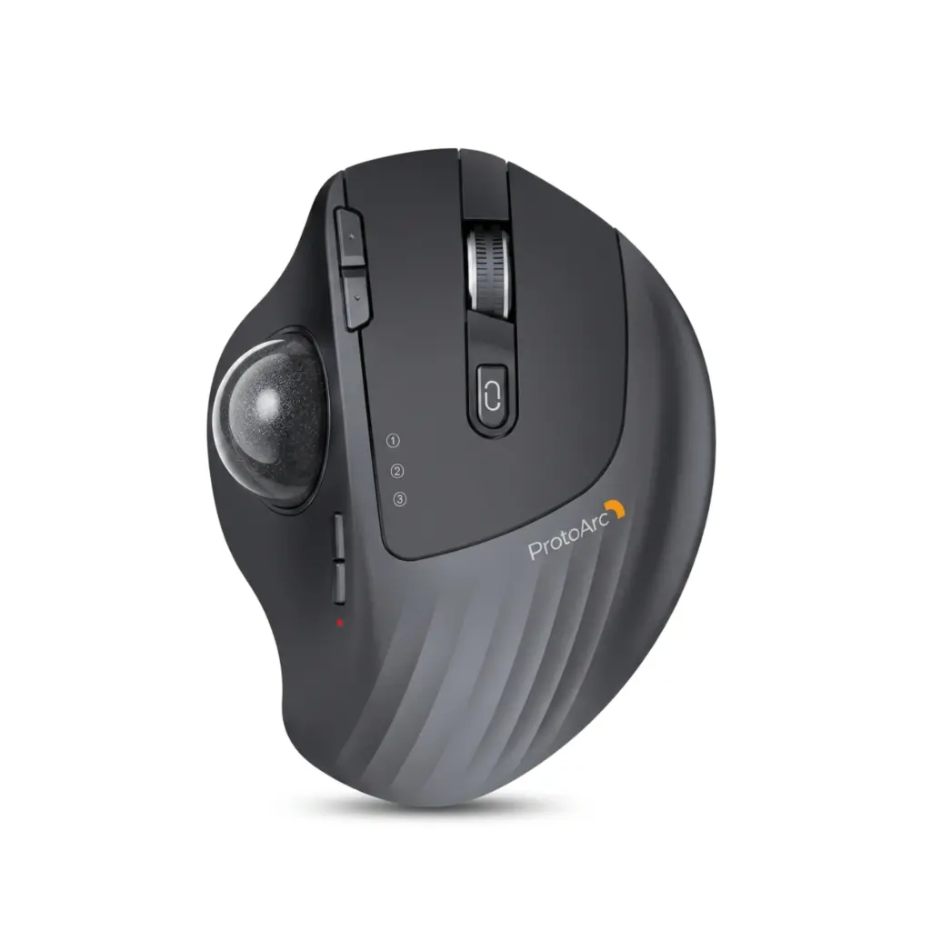 Mouse Inalambrico ProtoArc Wireless Trackball EM01 Ergonomic Bluetooth