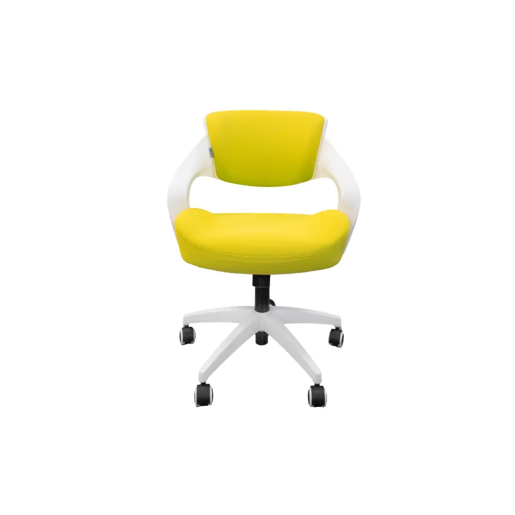 Silla para Oficina Semi Ejecutiva Boliss LB-8811 Amarillo
